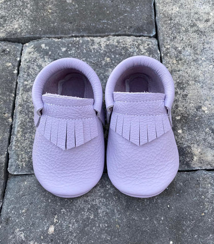 SPRING- Lilac Moccasins