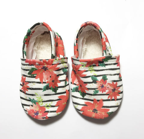 HOLIDAY FLORAL ORGANIC BOOTIE