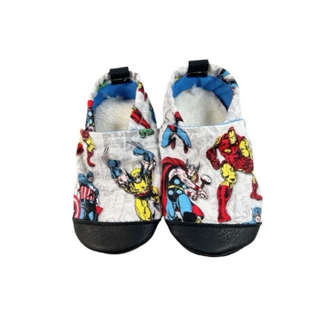 Avengers Fabric x Leather Bootie