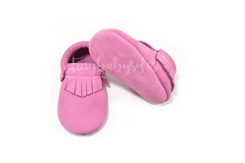 Dusty Rose Moccasins