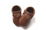 Chocolate Brown Moccasins