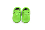 Lime Green Moccasins