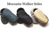 White Breathable Moccasins (CUSTOMIZABLE)